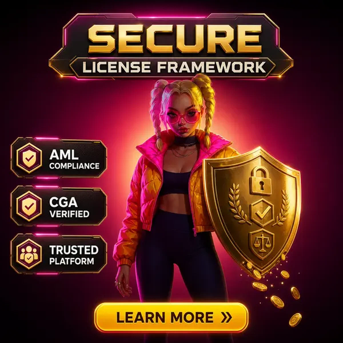 Sicherheitswächter beim Curaçao Gaming Authority License Framework und AML-Compliance verifiziert vertrauenswürdige Plattform